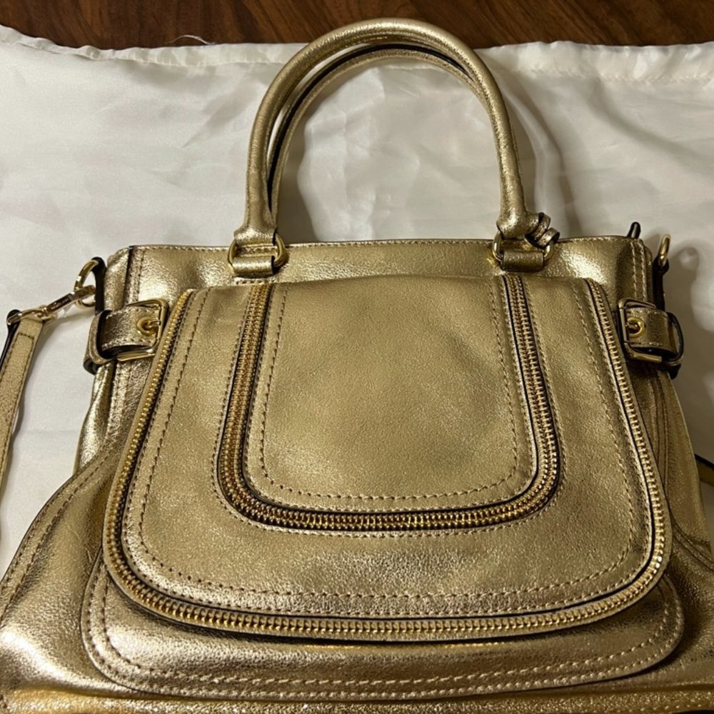 Michael Kors Gold Bag purse handbag New without Tags